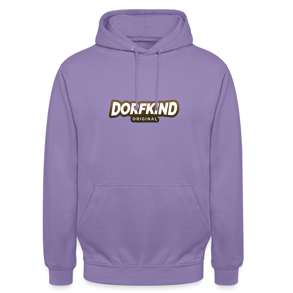 Unisex Hoodie Dorfkind - Lavendel