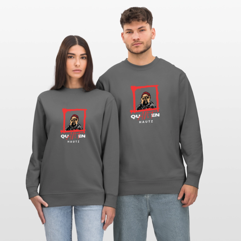 Unisex Bio-Sweatshirt CHANGER  Quanten Hautz - Anthrazit