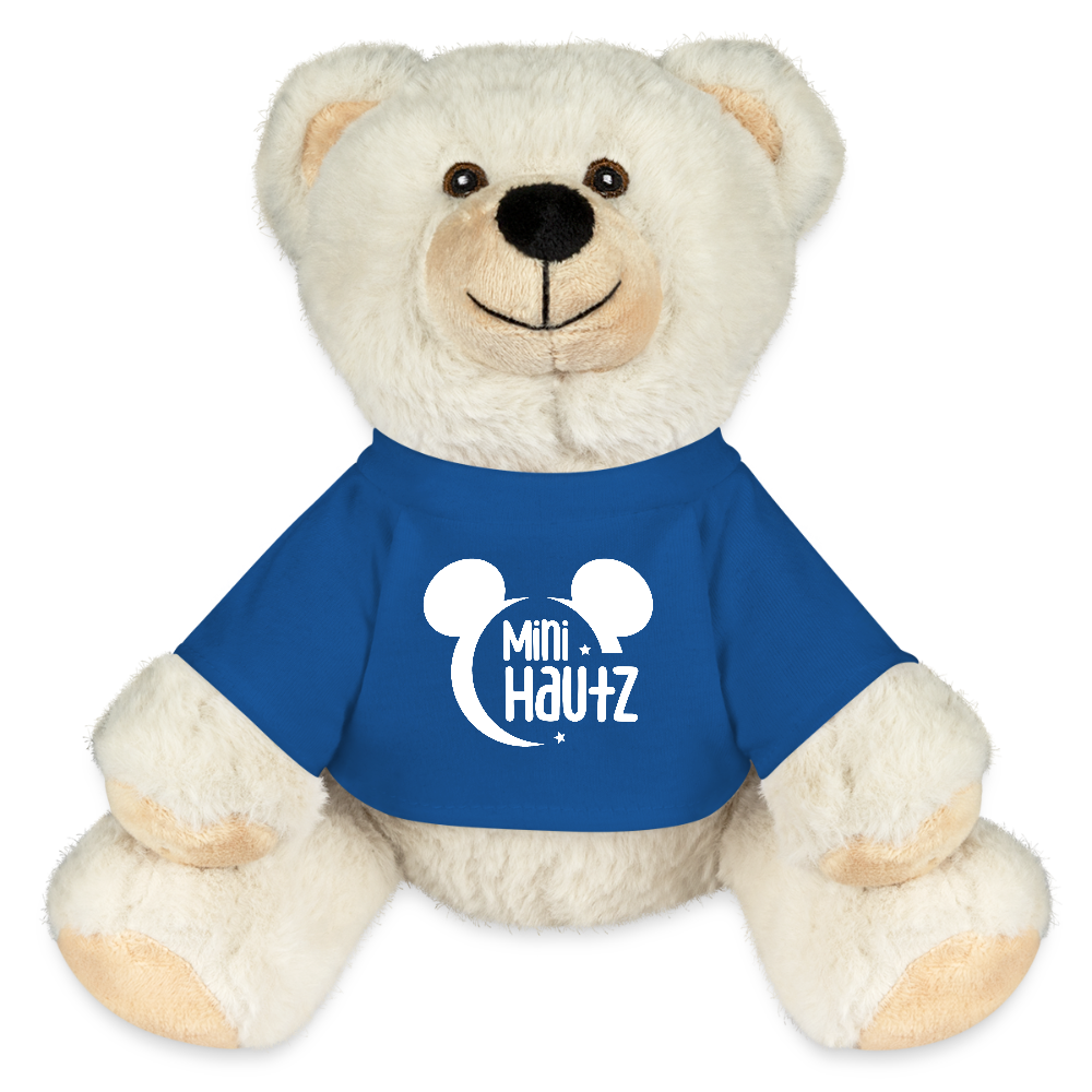 MiniFeet® RecycelBär® Creme mini Hautz - Königsblau