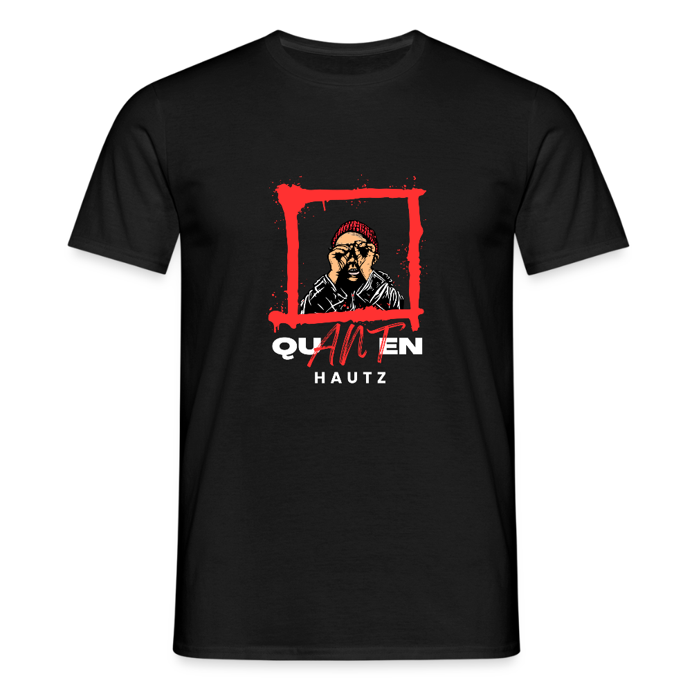 Männer T-Shirt Quanten Hautz - Schwarz