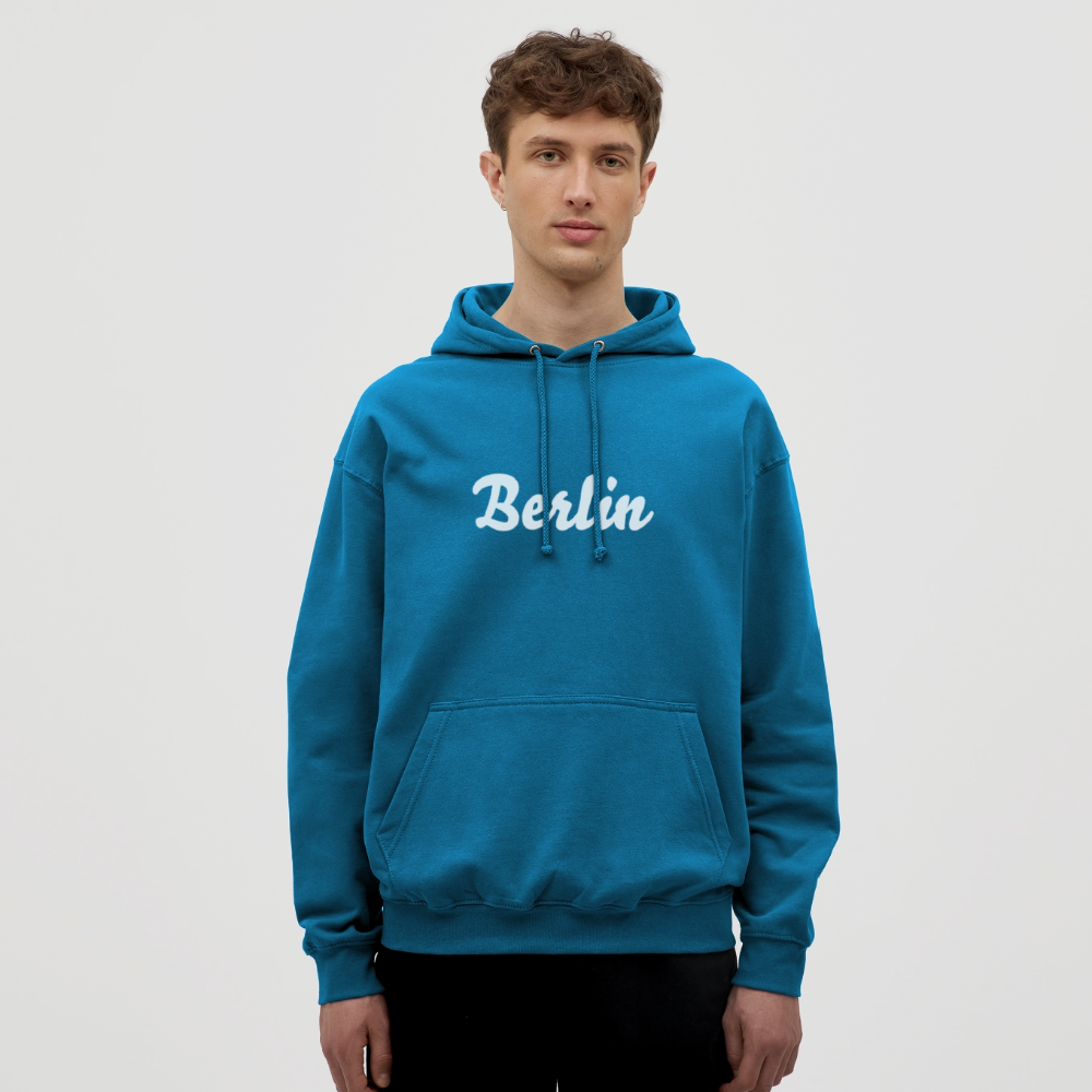 Unisex Hoodie Berlin - Tiefseeblau 