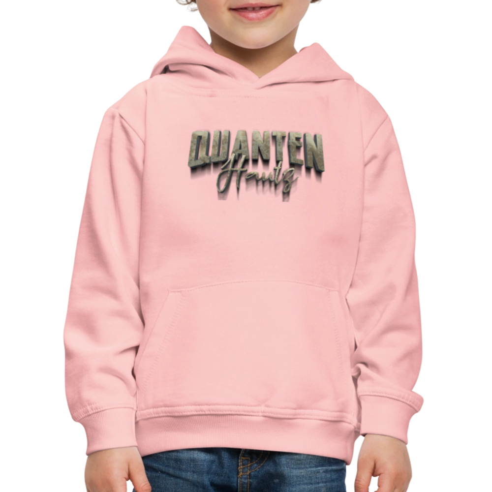 Kinder Premium Hoodie Quanten Hautz - Kristallrosa