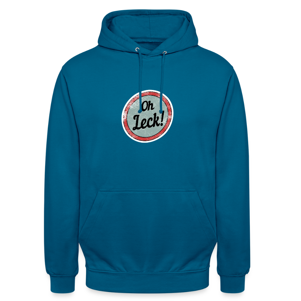 Unisex Hoodie Oh Leck! - Tiefseeblau 