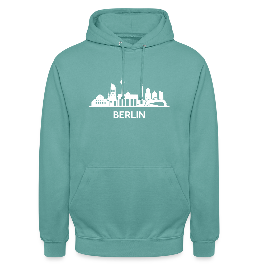 Unisex Hoodie Berlin - Pastelltürkis