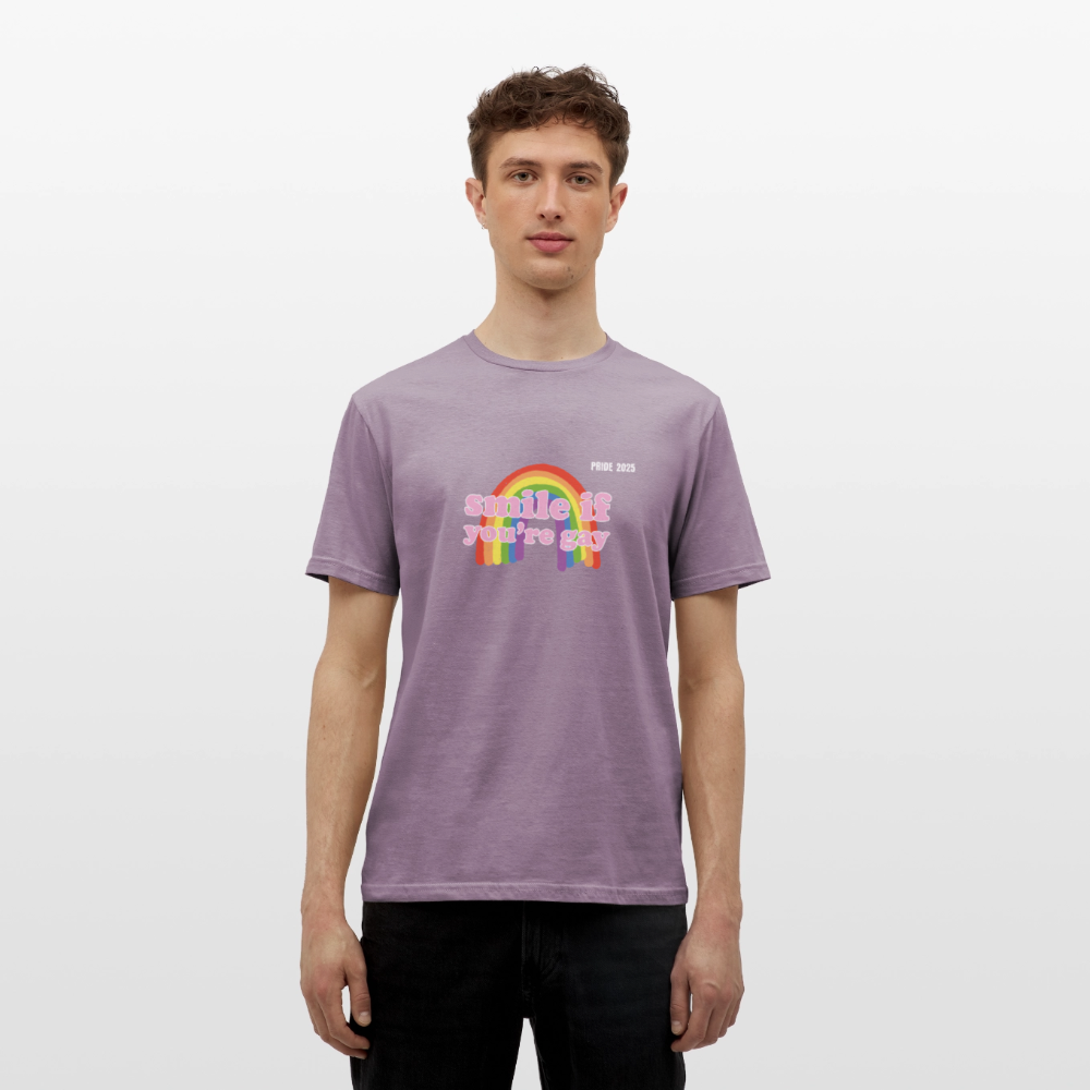 Männer T-Shirt Pride - Lilagrau 
