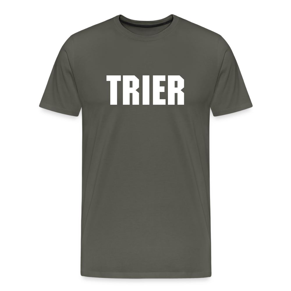 Männer Premium T-Shirt Trier - Asphalt