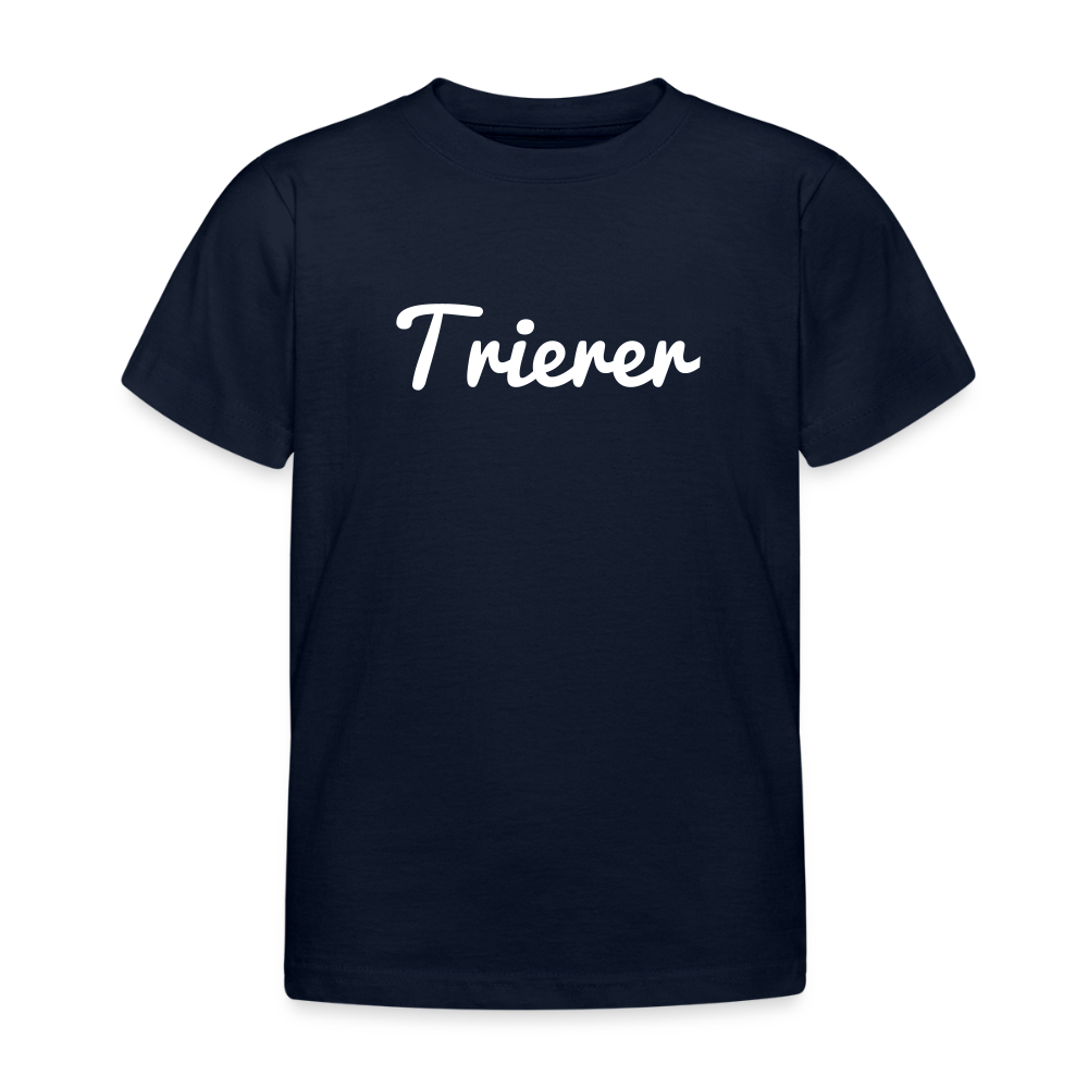 Kinder T-Shirt Trierer - Navy