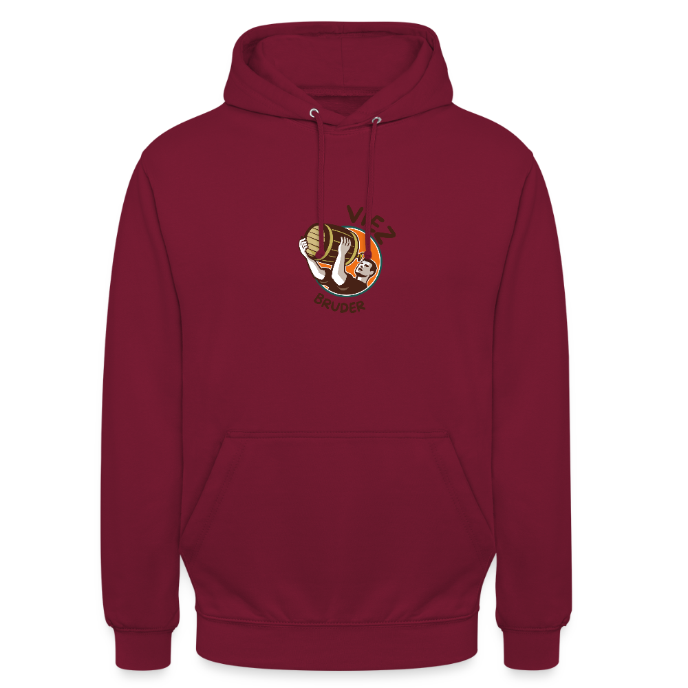 Unisex Hoodie Viezbruder - Bordeaux