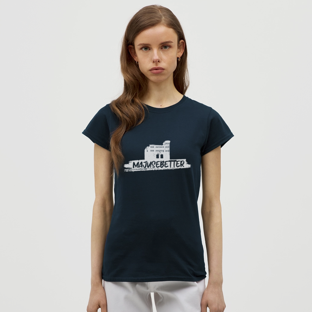 Frauen T-Shirt Majusebetter - Navy
