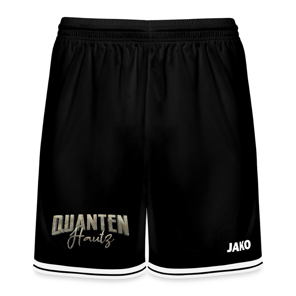 JAKO Basketball Short Center 2.0 Quanten Hautz - Schwarz/Weiß