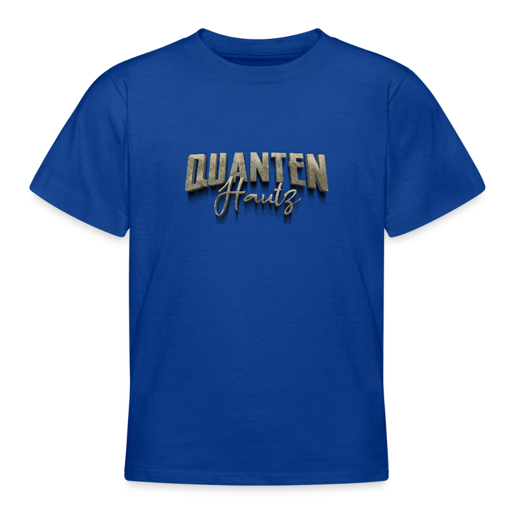 Teenager T-Shirt Quanten Hautz - Royalblau