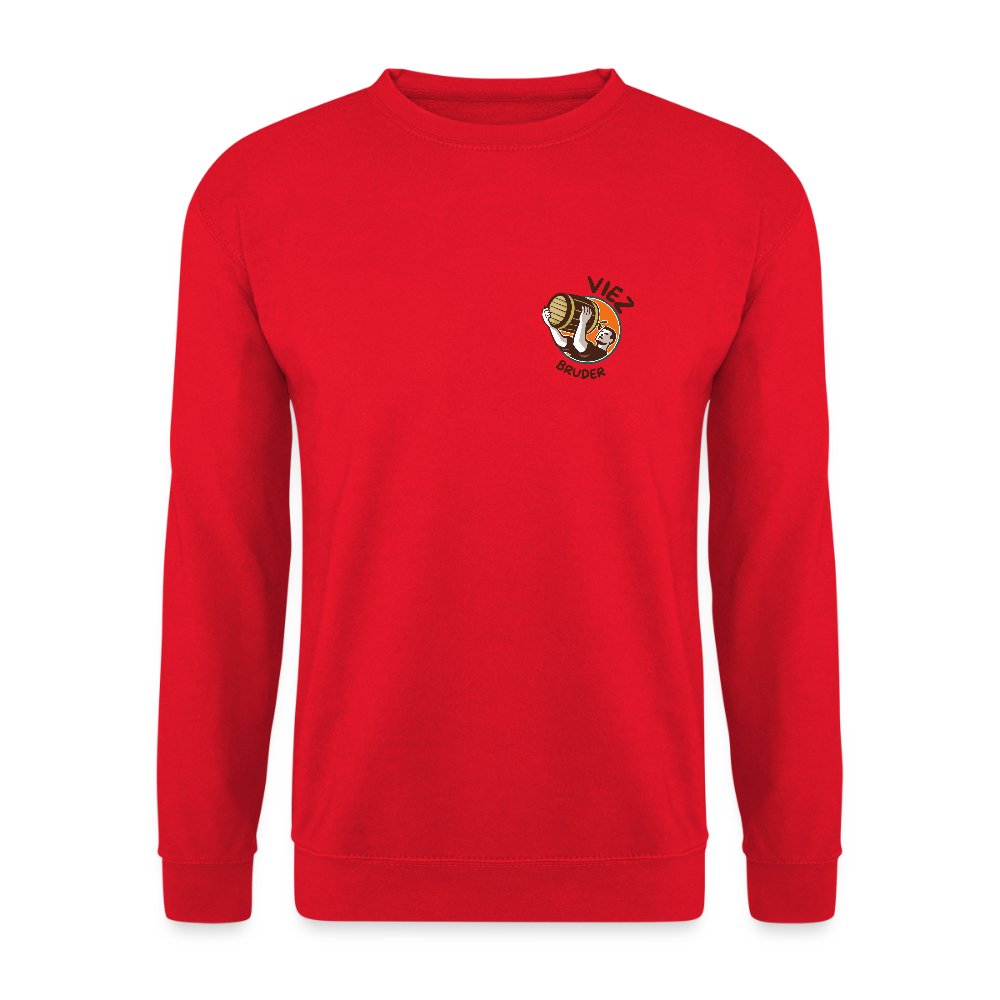 Unisex Pullover Viezbruder - Rot