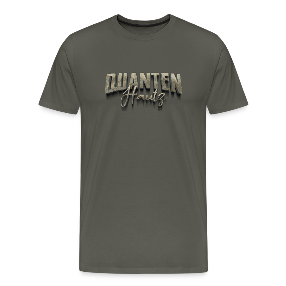 Männer Premium T-Shirt Quanten Hautz - Asphalt