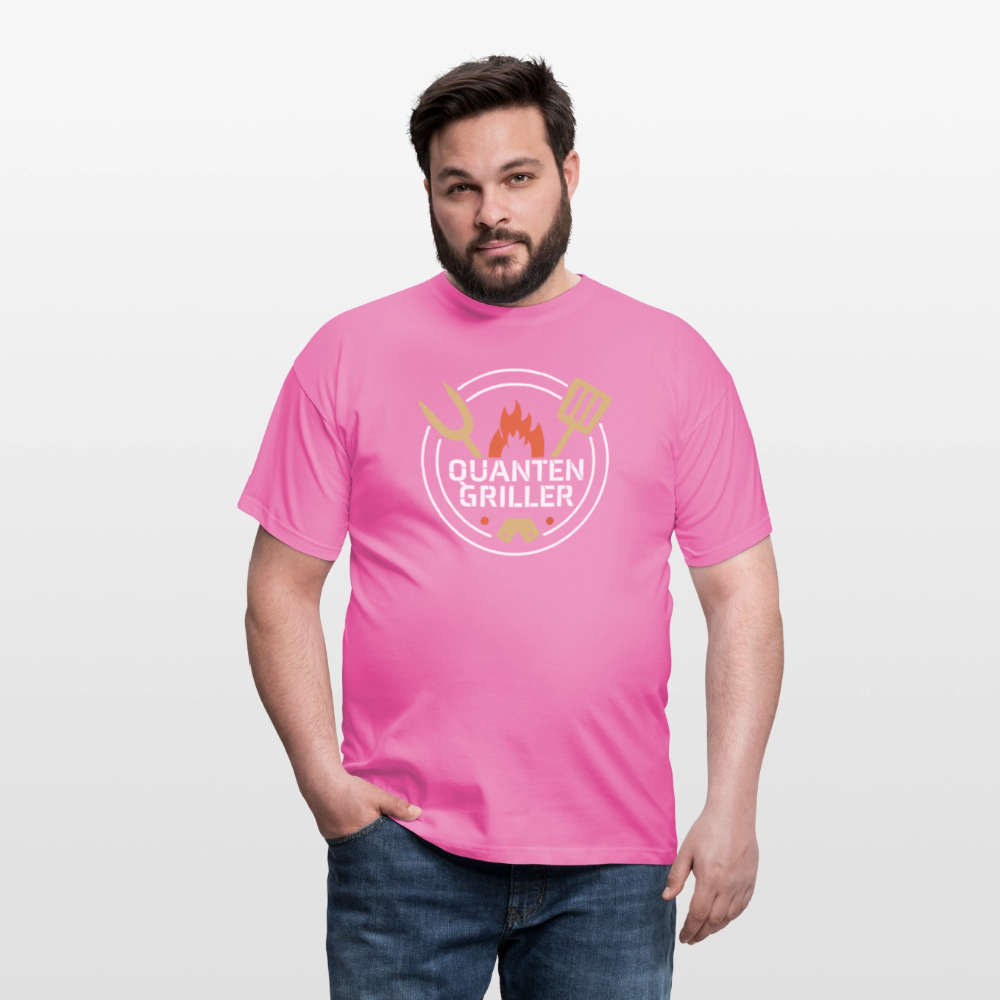Männer T-Shirt Quanten Griller - Pink