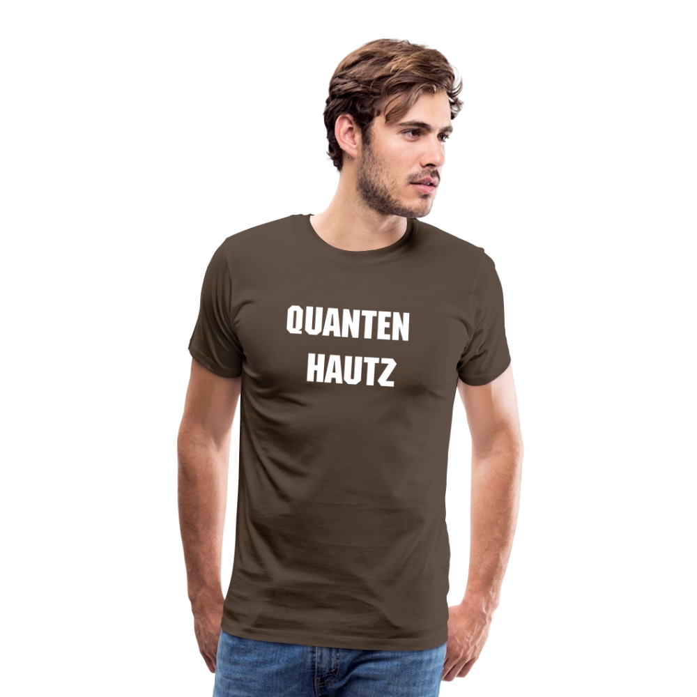 Männer Premium T-Shirt Quanten Hautz - Edelbraun