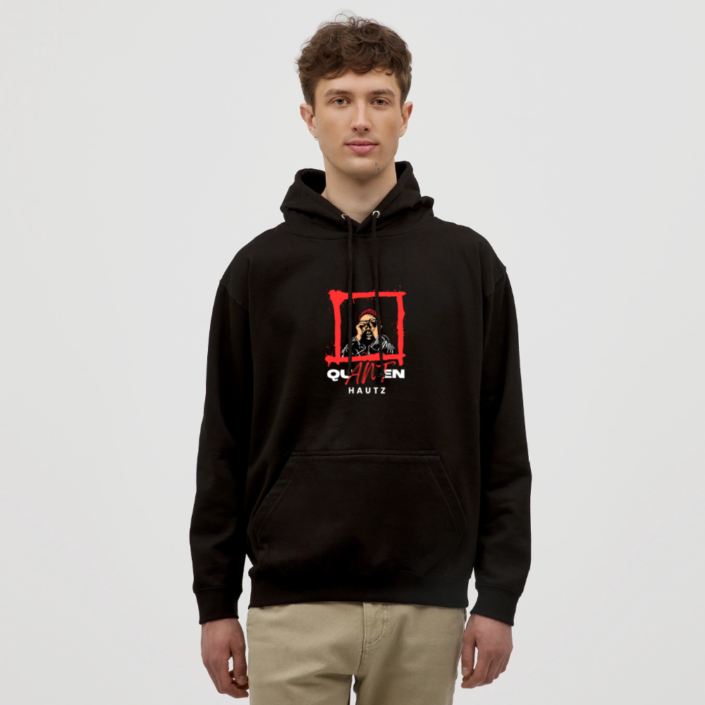Unisex Hoodie Quanten Hautz - Schwarz