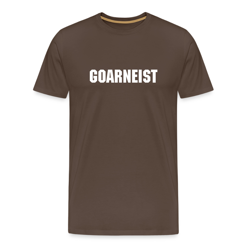 Männer Premium T-Shirt Goarneist - Edelbraun
