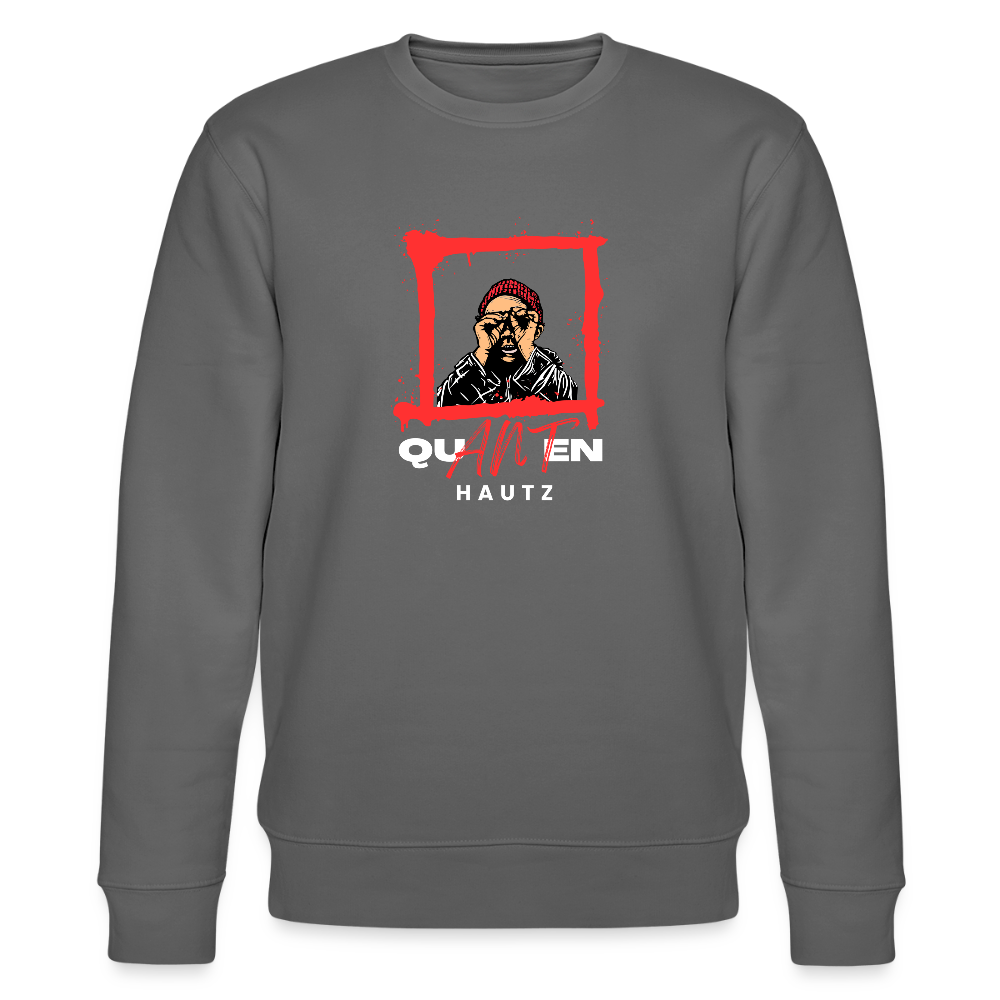 Unisex Bio-Sweatshirt CHANGER  Quanten Hautz - Anthrazit