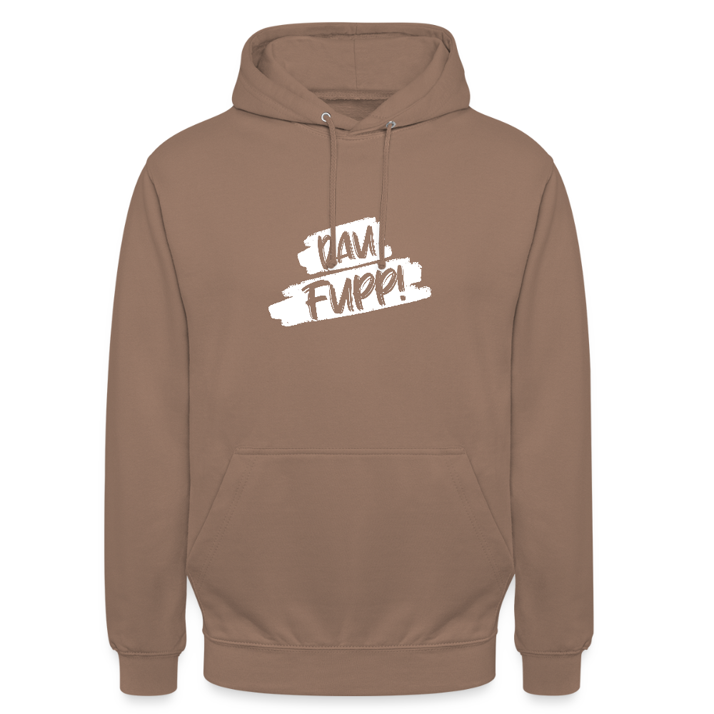 Unisex Hoodie Dau Fupp - Mokka