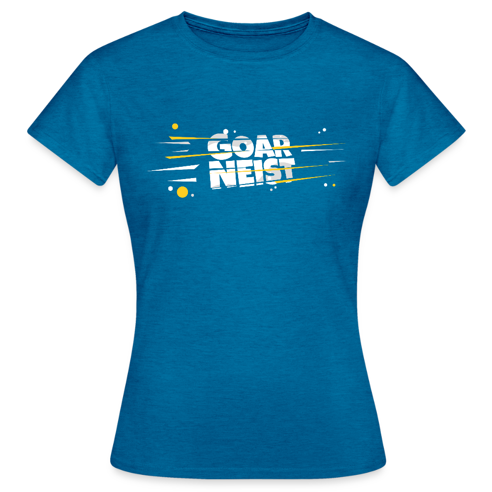 Frauen T-Shirt Goarneist - Antikblaues Saphir meliert