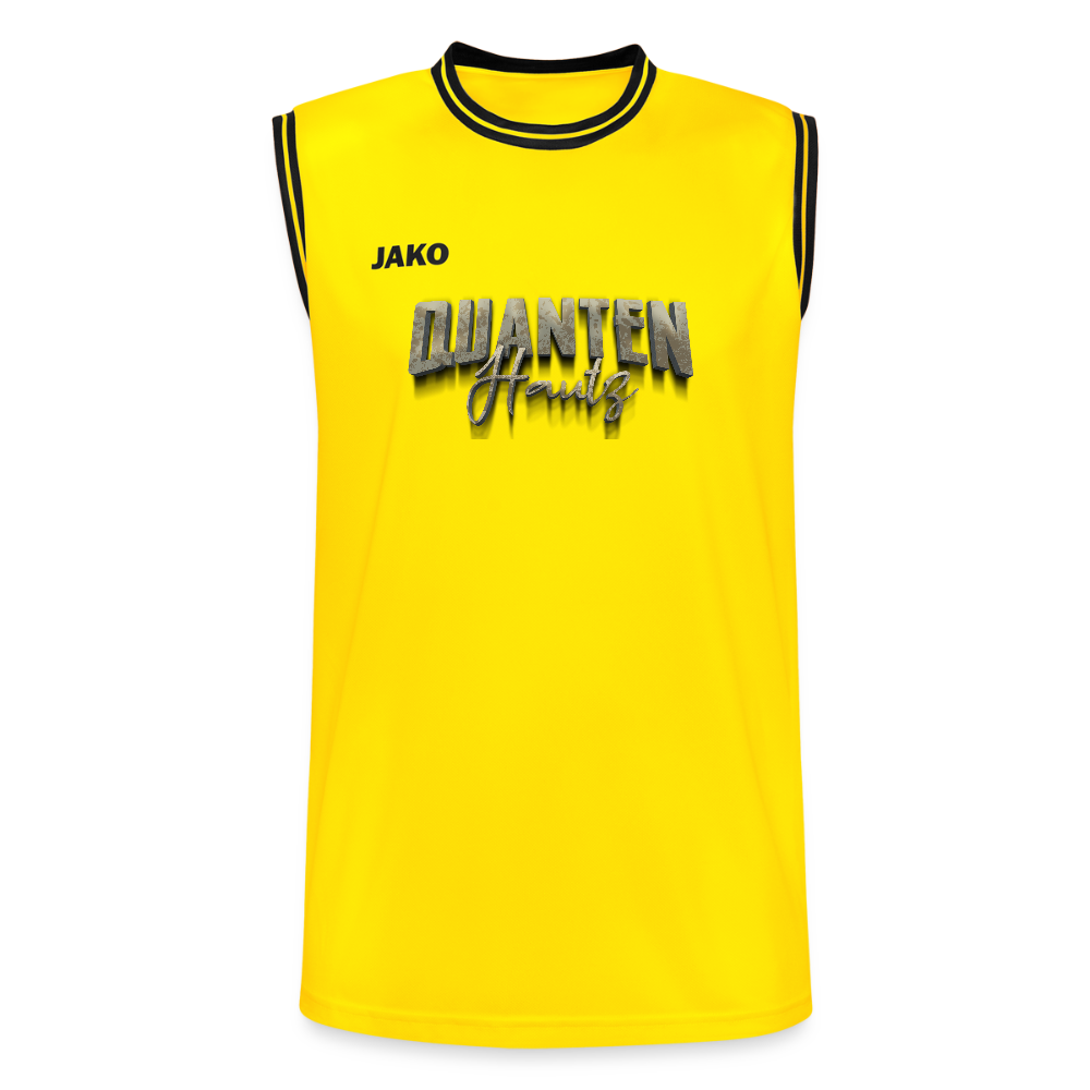 JAKO Trikot Center 2.0 Quanten Hautz - Gelb/Schwarz