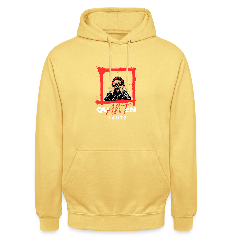 Unisex Hoodie Quanten Hautz - Zitronengelb