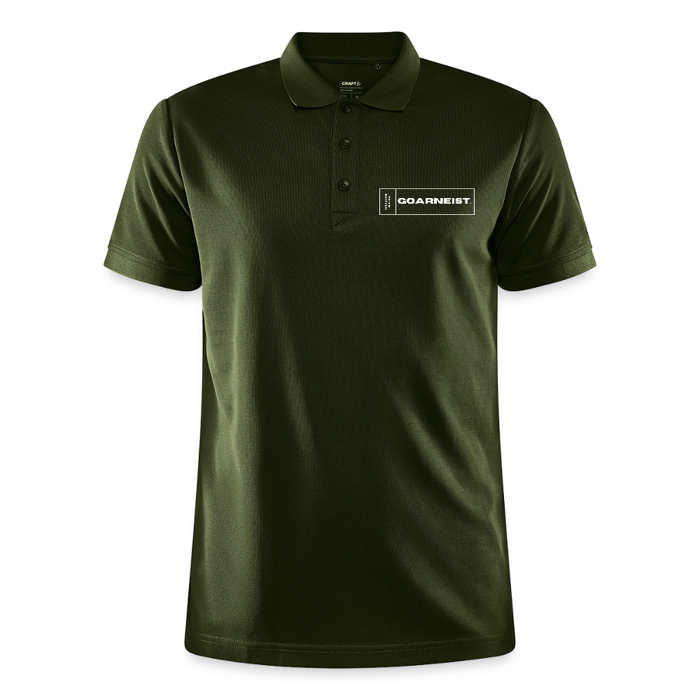 CRAFT Core Unify Polo Goarneist - Moosgrün