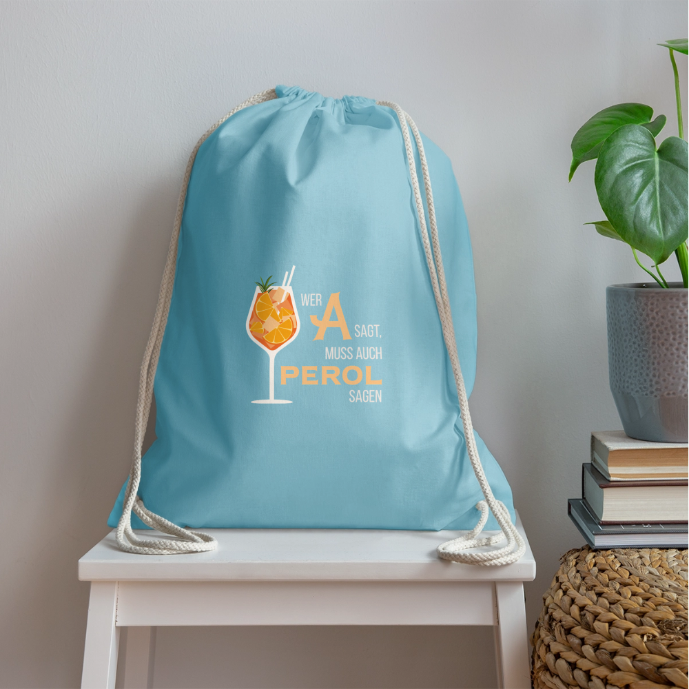 Turnbeutel Aperol - Aqua