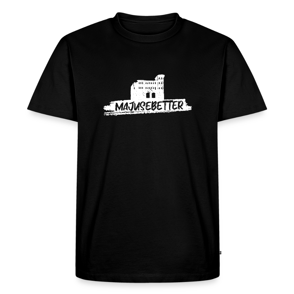 Männer Premium T-Shirt majusebetter - Schwarz
