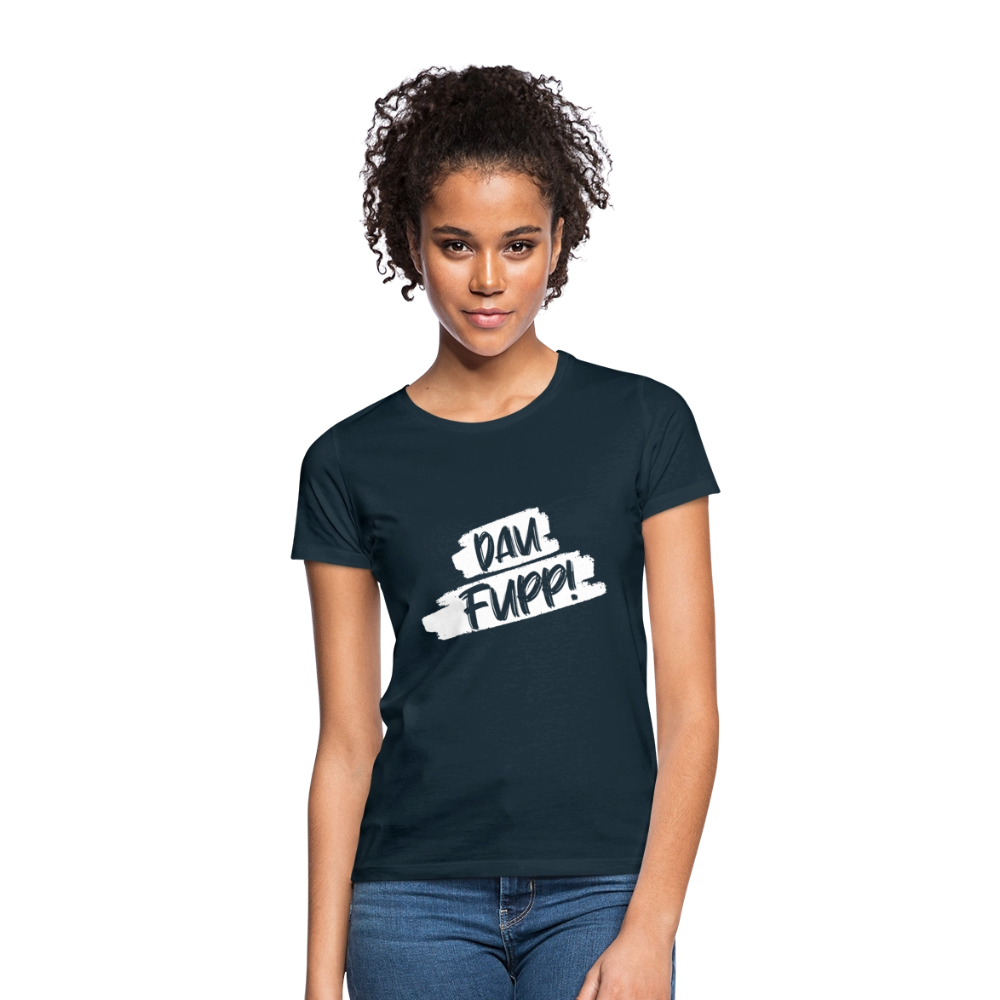 Frauen T-Shirt Dau Fupp - Navy