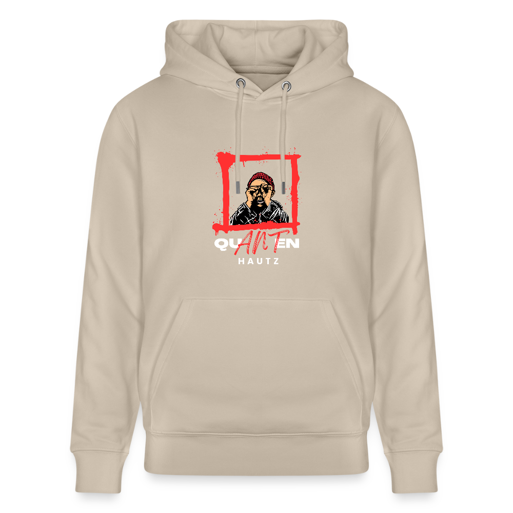 Unisex Bio-Hoodie CRUISER  Quanten Hautz - Beige