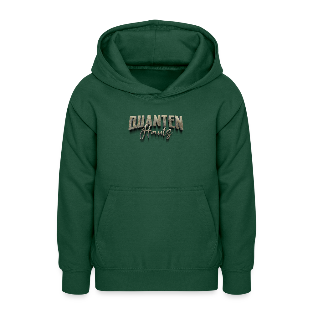 Teenager Hoodie Quanten Hautz - Flaschengrün