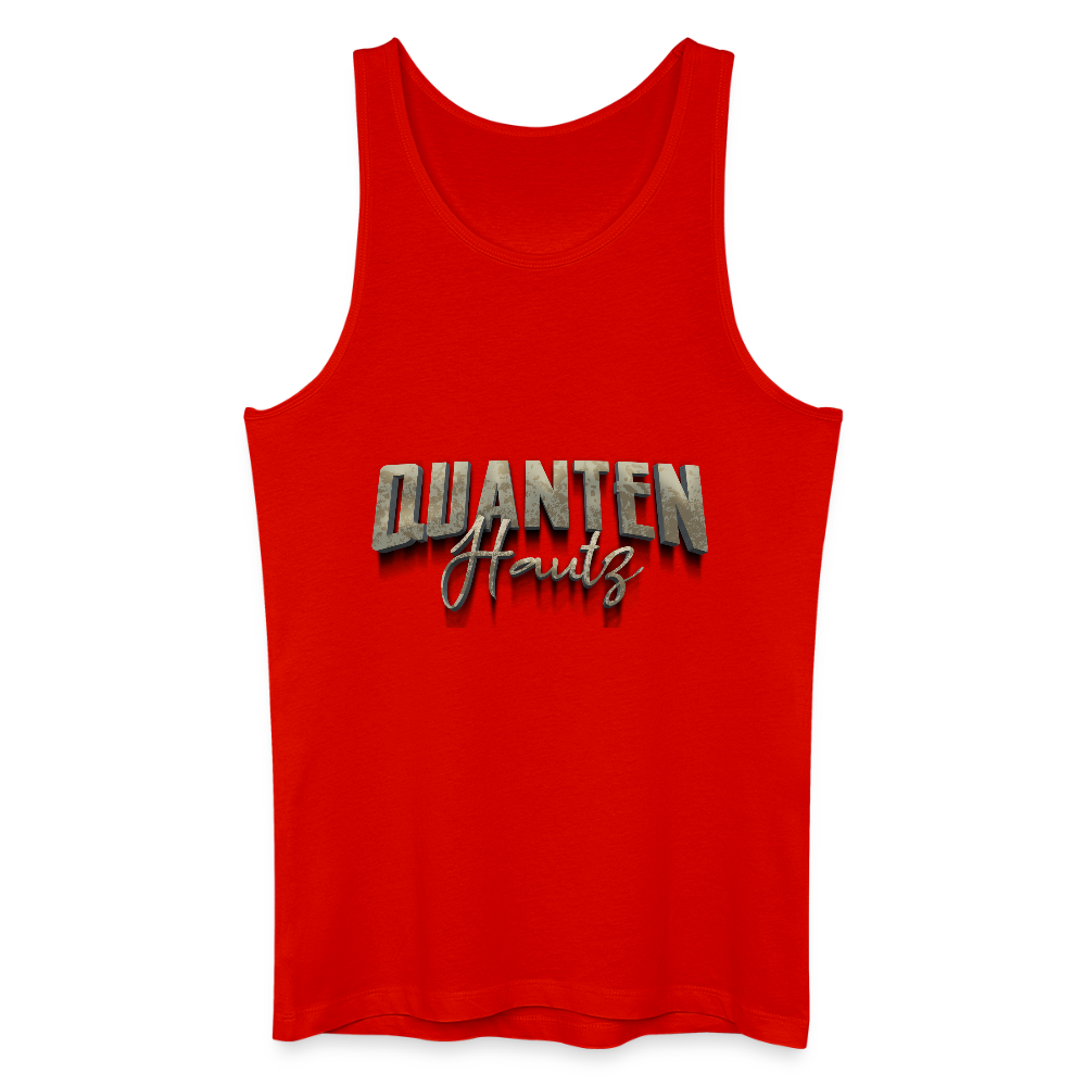 Männer Bio Tank Top Quanten Hautz - Rot