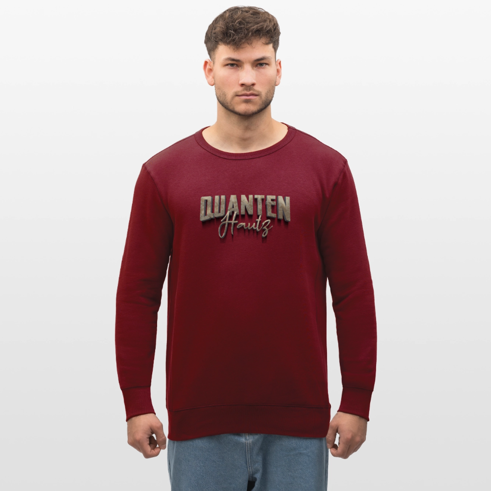 Stanley/Stella Unisex Bio-Sweatshirt Quanten Hautz - Burgunderrot