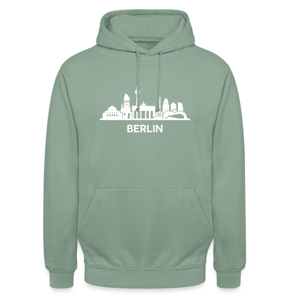 Unisex Hoodie Berlin - Graugrün
