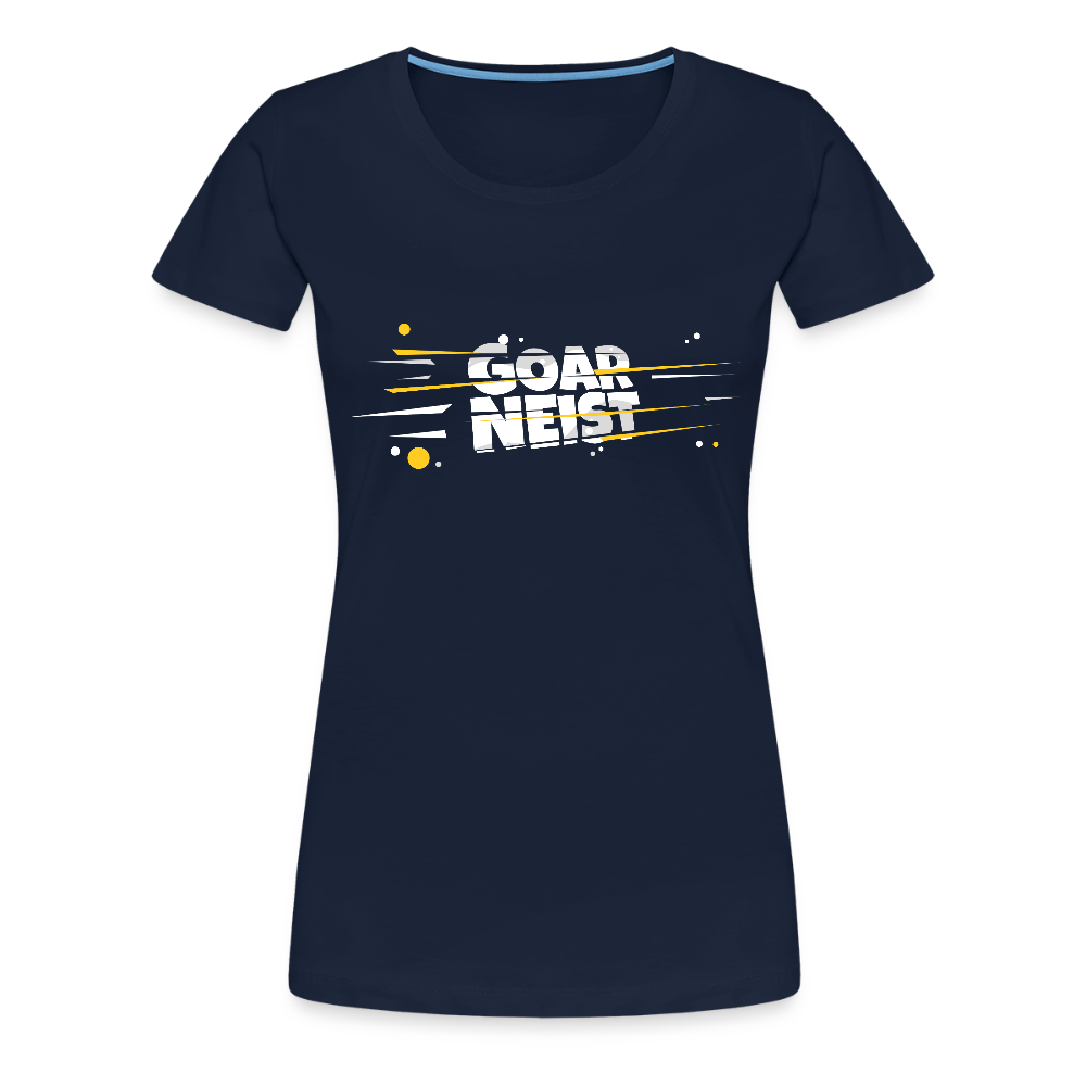Frauen Premium T-Shirt Goarneist - Navy