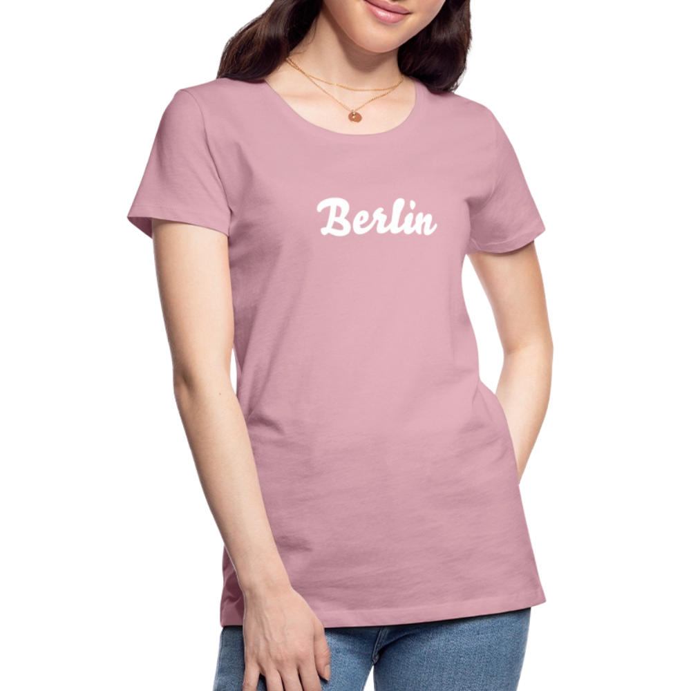 Frauen Premium T-Shirt Berlin - Hellrosa