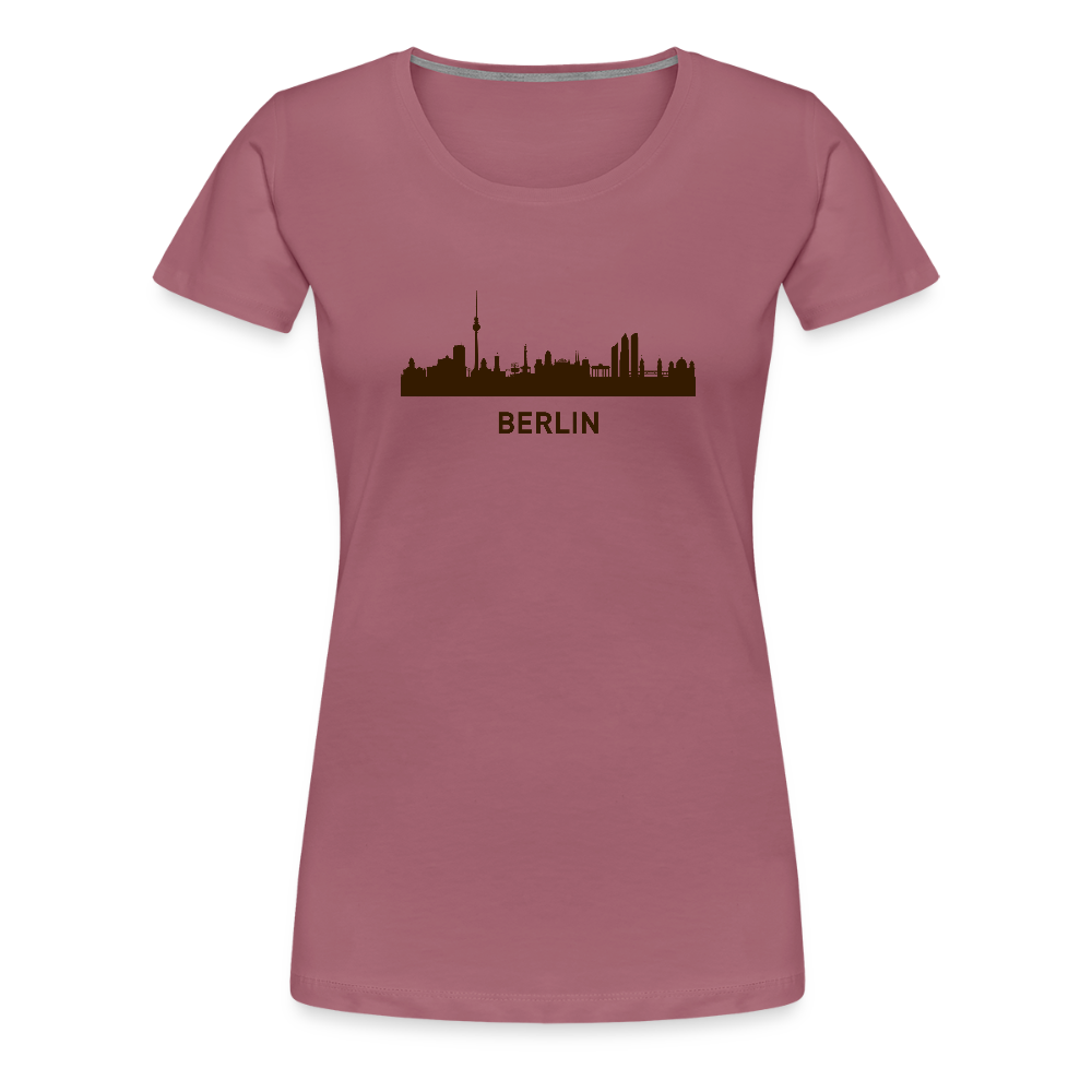 Frauen Premium T-Shirt Berlin - Malve