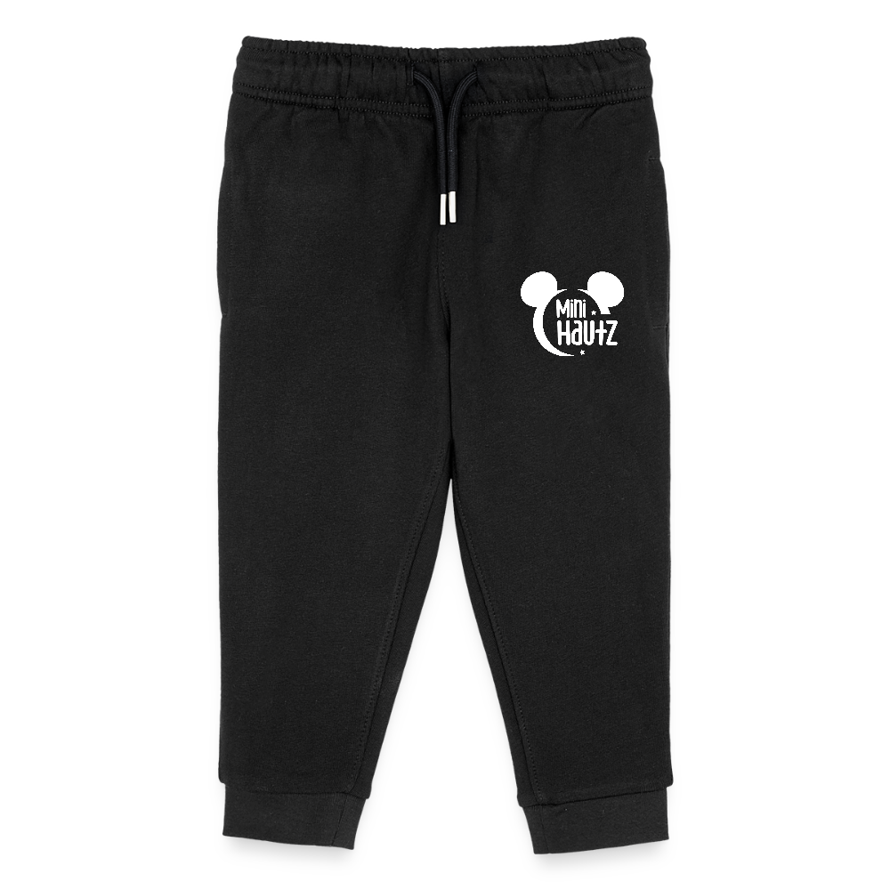 Kinder Bio Jogginghose Mini Hautz - Schwarz