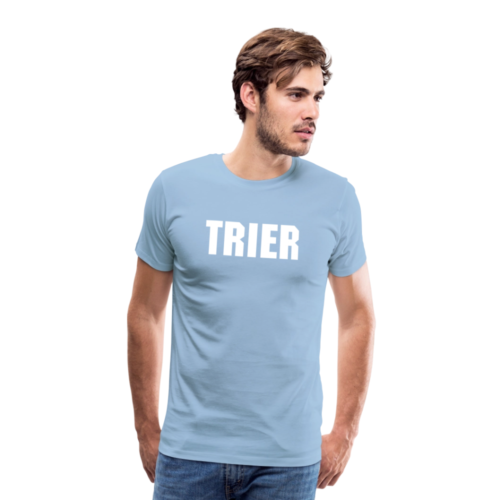 Männer Premium T-Shirt Trier - Sky