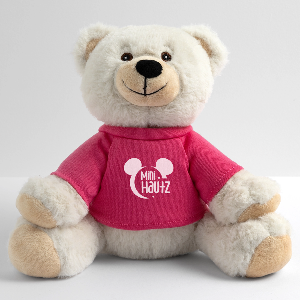 MiniFeet® RecycelBär® Creme mini Hautz - Pink