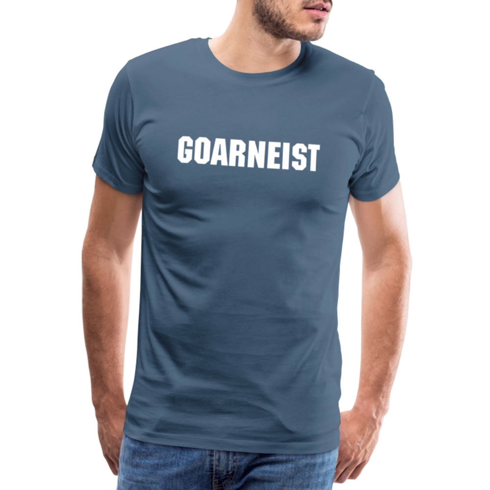 Männer Premium T-Shirt Goarneist - Blaugrau