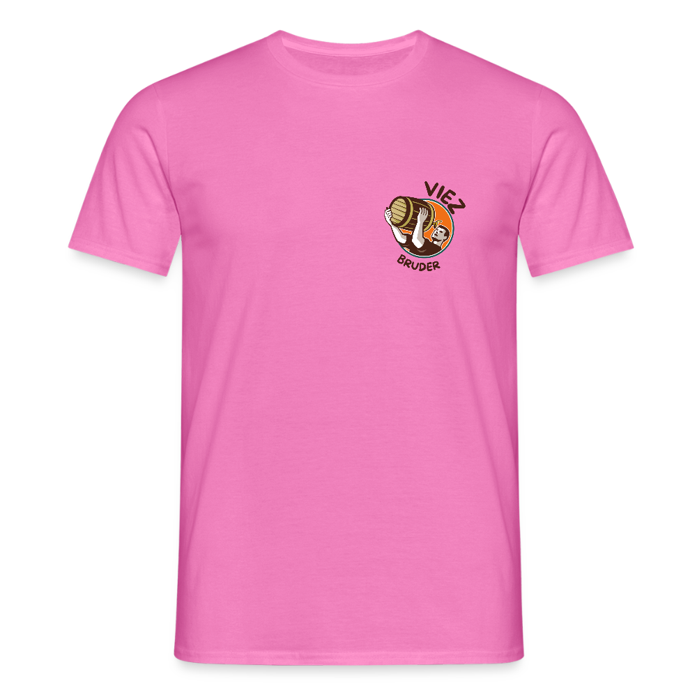Männer T-Shirt Viezbruder - Pink
