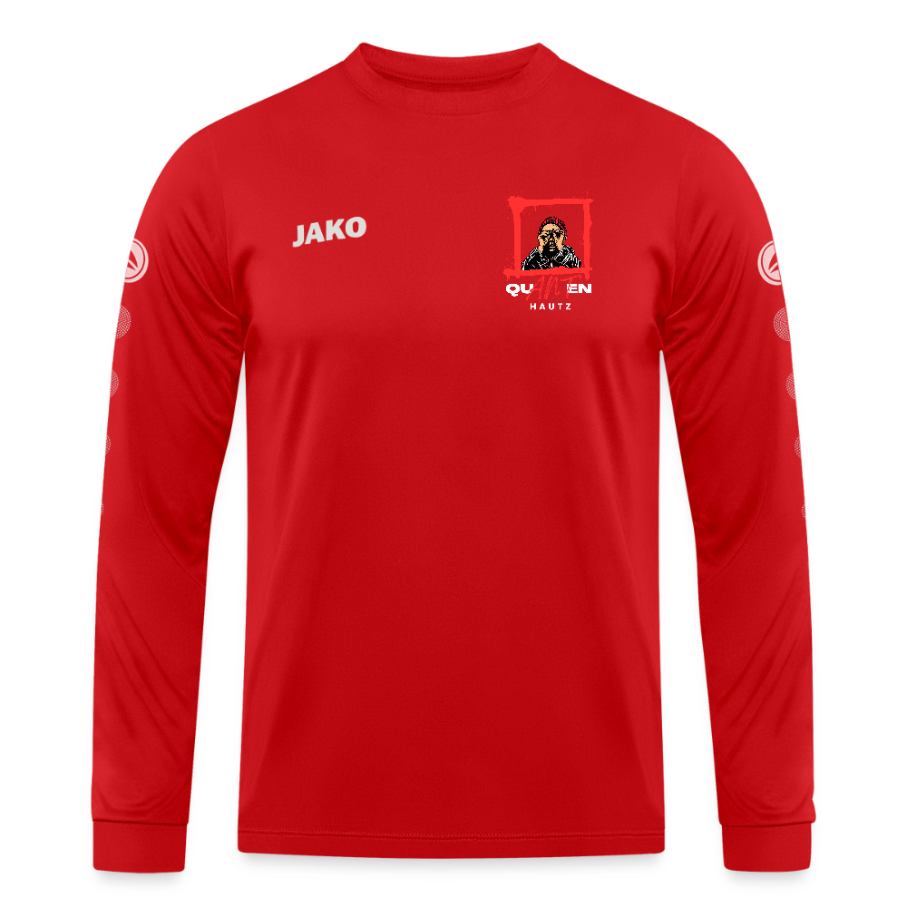 JAKO Trikot Team Langarm Quanten Hautz - Rot