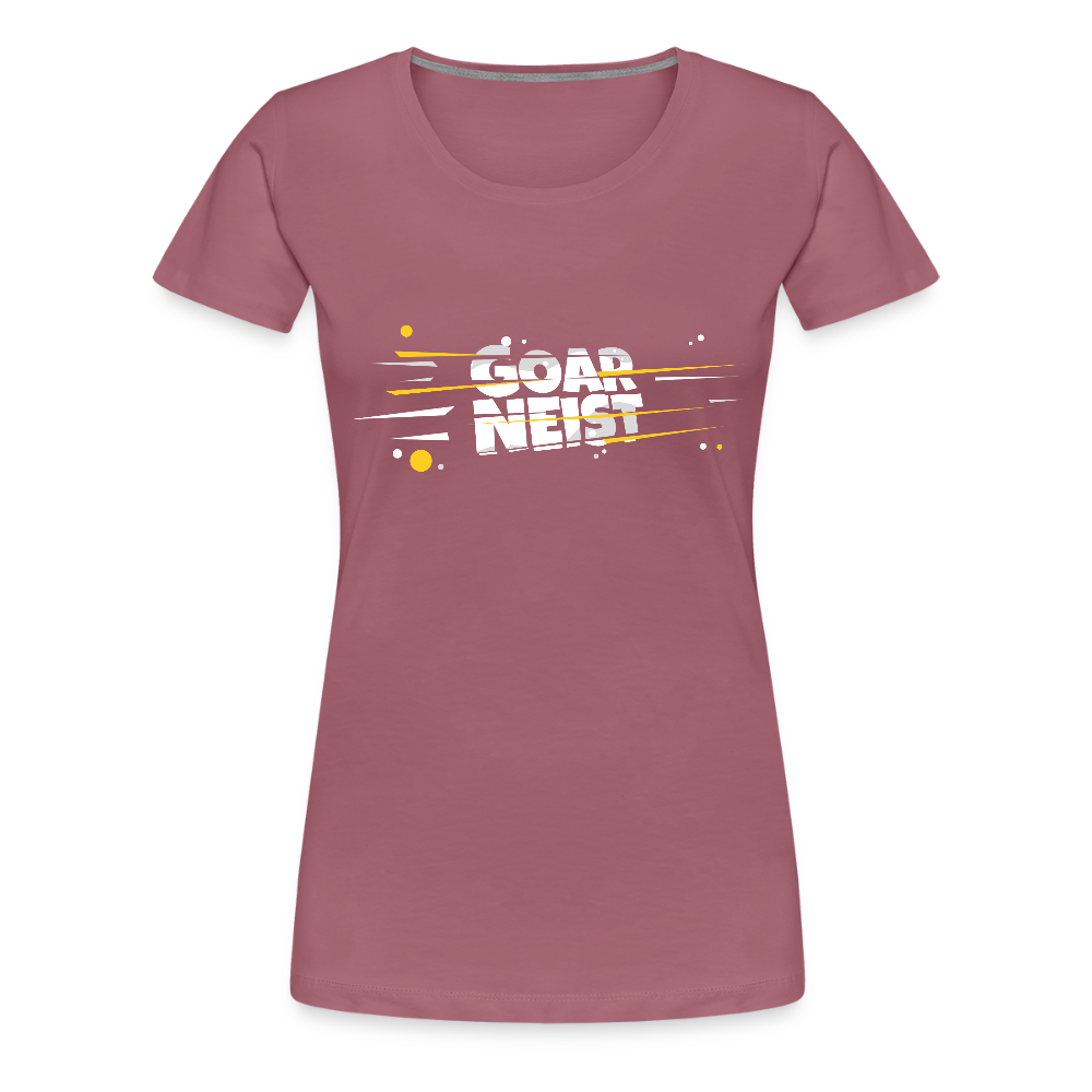Frauen Premium T-Shirt Goarneist - Malve