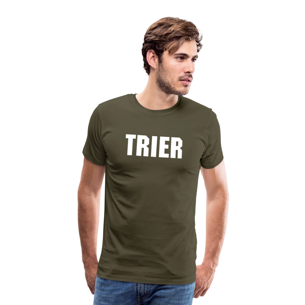 Männer Premium T-Shirt Trier - Khaki