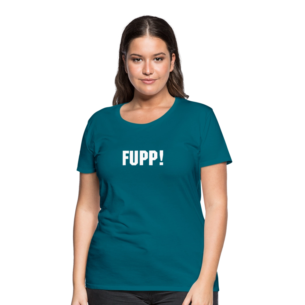 Frauen Premium T-Shirt FUPP! - Divablau