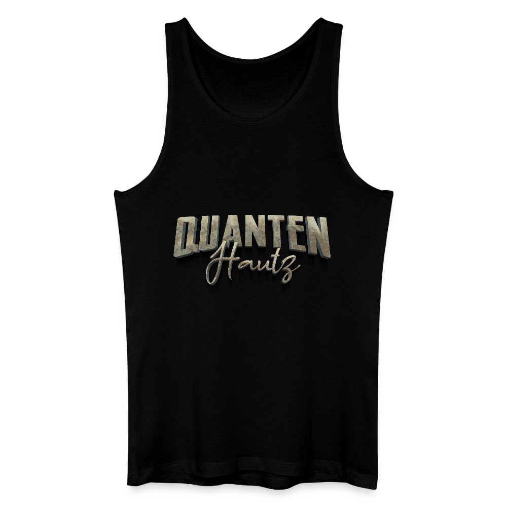 Männer Bio Tank Top Quanten Hautz - Schwarz