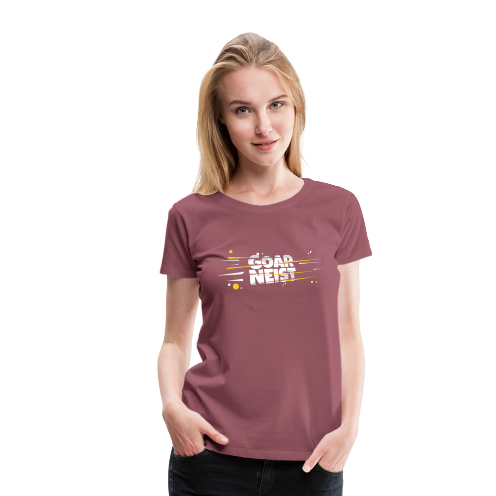 Frauen Premium T-Shirt Goarneist - Malve
