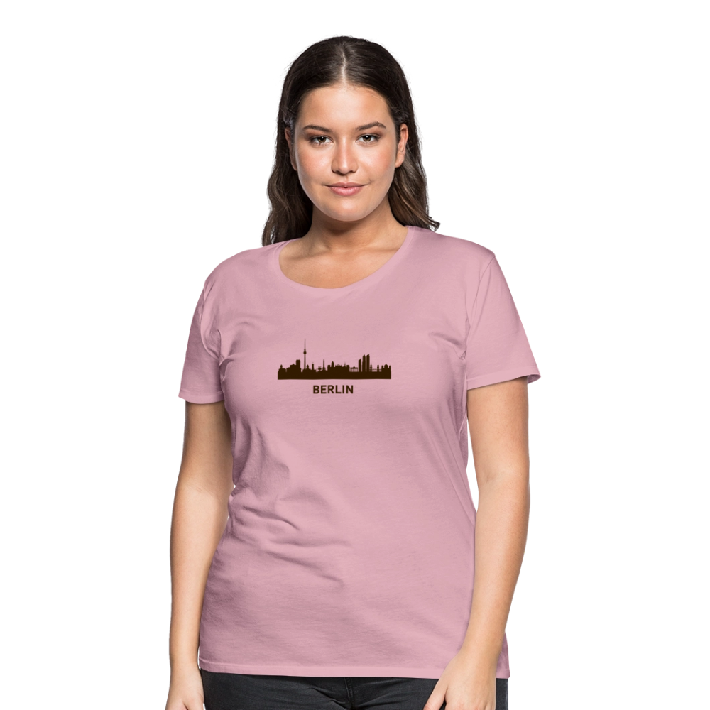 Frauen Premium T-Shirt Berlin - Hellrosa